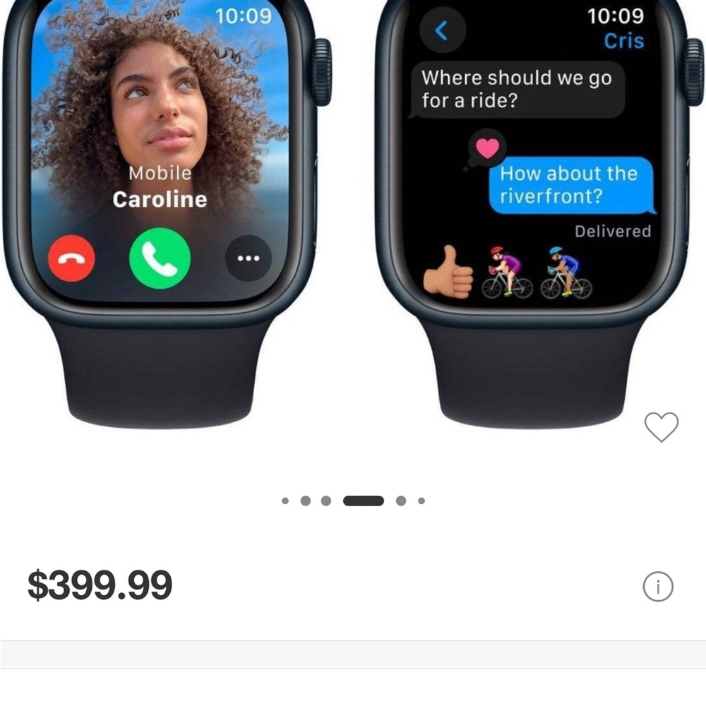 Apple Midnight Smartwatch with Dual Display